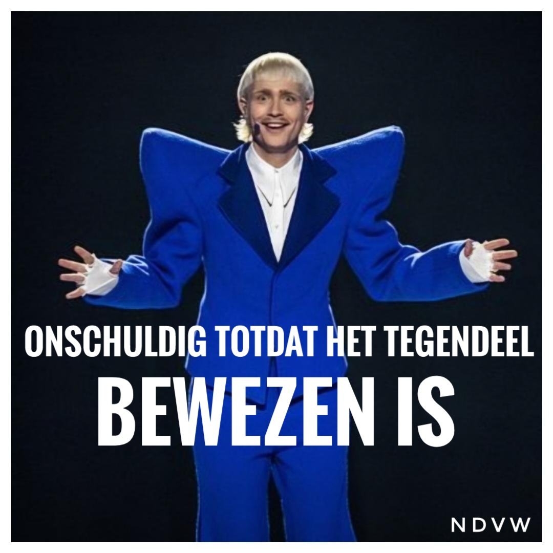 Artikel 11 van de Universele Verklaring bevat de zogeheten 'onschuldpresumptie'. Dit houdt in dat iedereen die verdacht wordt van een strafbaar feit onschuldig is tot het tegendeel is bewezen. #JoostKlein #eurovision24 #EBU #Eurovision