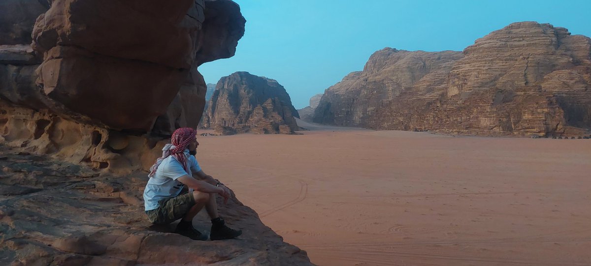 TWCarpentry's tweet photo. @Arabbeau Had the pleasure of visiting this magical place for a third time, just a couple of months ago. This place is nothing short of spectacular. We camped with the bedouins for two nights. Probably the best place I have ever been to! 🇯🇴🕌 https://t.co/097xvCw4bI