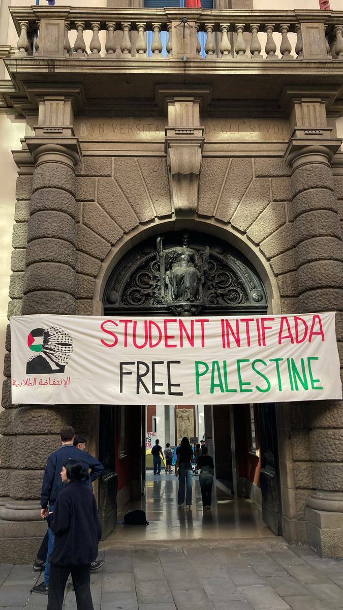 #Intifada studentesca nelle università di mezzo mondo. Che spettacolo di gioventù!❤️ #FreePalestine