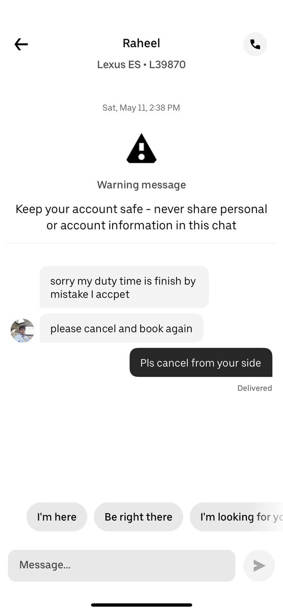 binunair_66's tweet photo. @uberuae your drivers keep cancelling rides for silly reasons https://t.co/7aOkYnKPsn