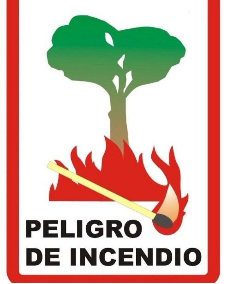 #IF #IIFF🔥 #IncendioForestal

‼️‼️ #Riesgo alto de #incendiosforestales ‼️‼️

▶️ Si 👀 columna de #humo o #fuego, llama al ☎️ 112.

#StopIncendios #StopalFoc
#0Incendios #CortaelFuego