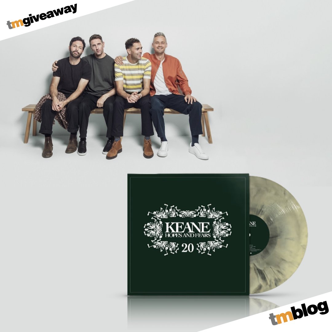 So, why don't we go somewhere only we know? 🫶 We have a copy of the new 20th Anniversary Galaxy Coloured Vinyl edition of @KeaneOfficial's #HopesAndFears to give away to one lucky winner! 🤞 ↳ townsendmusic.blog/post/keane-hop…