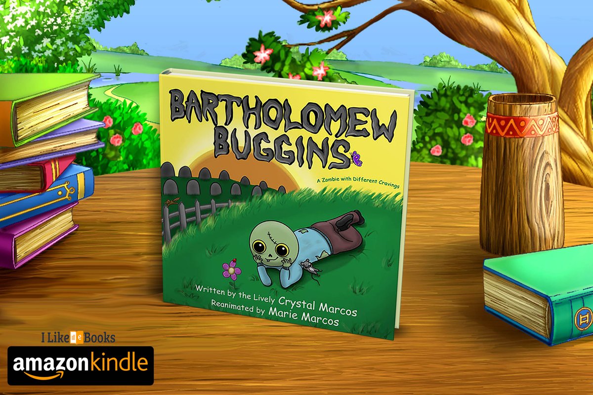 '5⭐️- Children will delight in the colorful, detailed illustrations & laugh as people flee in fear from the gentle & kind zombie.'

amazon.com/Bartholomew-Bu…

✨#KindleUnlimited✨
#childrensbooks #picturebooks #kidlit #poems #rhymes #zombies #Kindle #books #ebooks @CrystalMarcos