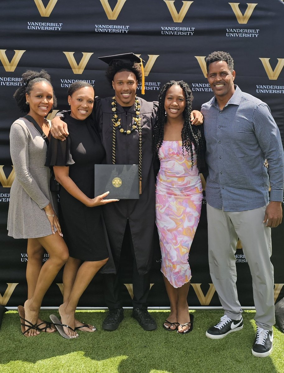 My best moments are when my kids have their best moments. @tysonrussell7 #graduation from @vanderbiltu. We'll be back in December after the @vandyfootball season for his master's degree.