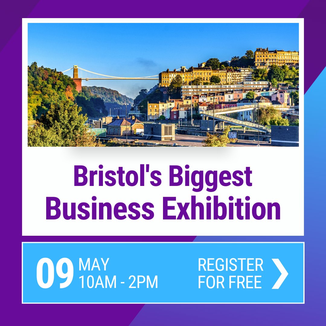 Build your database of businesses in Bristol by exhibiting with us at Bristol Business Expo, b2bexpos.co.uk/event/bristol-… 💯💥 #BristolExpo