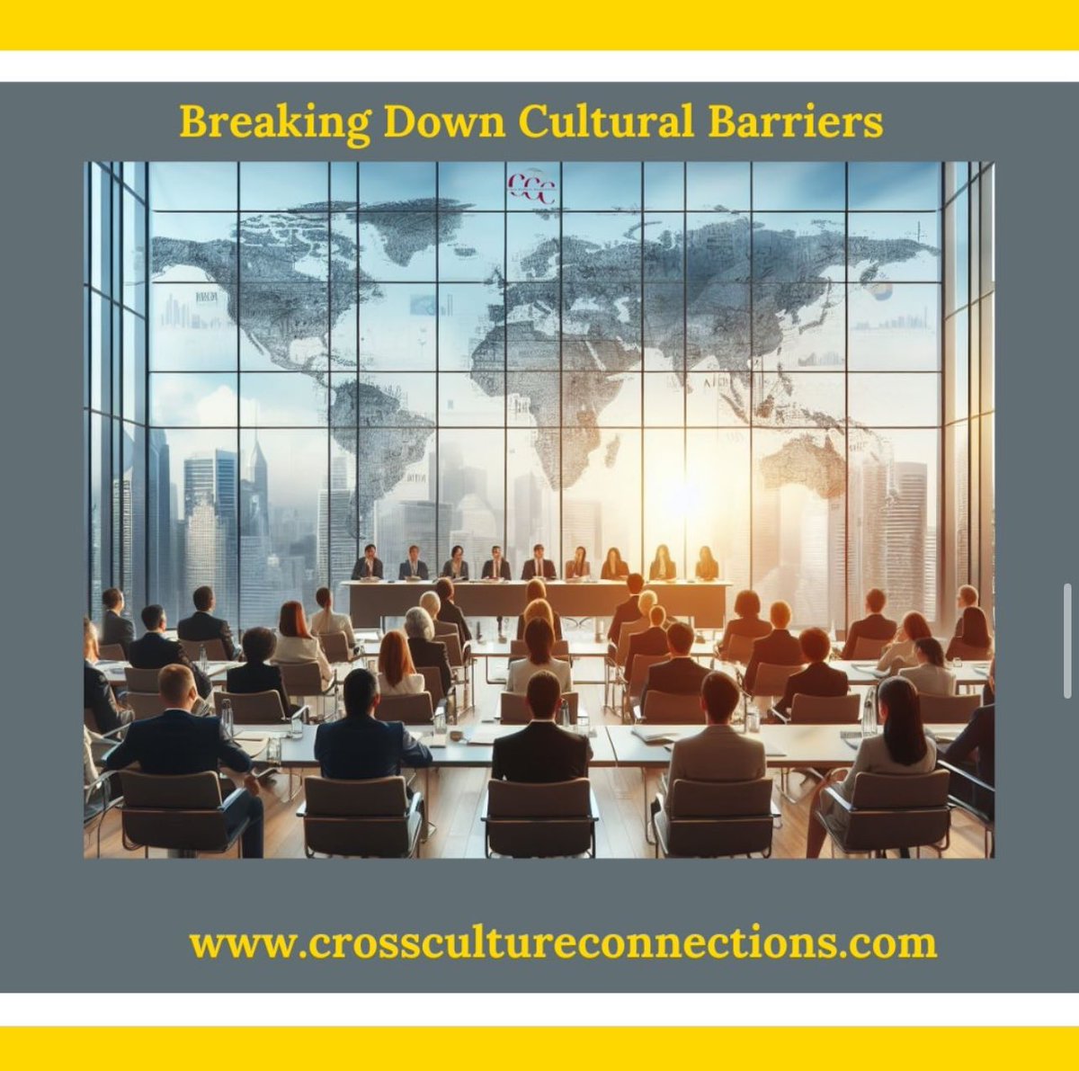 As the#business market is increasingly #global, it’s #important to know how to break down #cultural barriers. #CrossCultureConnections is here to #show you how to break these barriers and #achieve your #goals. Visit crosscultureconnections.com now to view #resources and offerings!