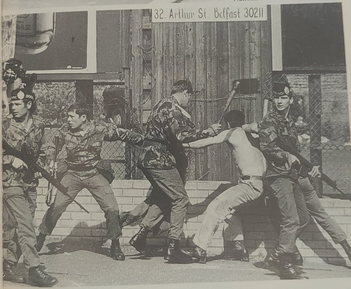British Army brutality against Nationalists during the conflict in the North of Ireland