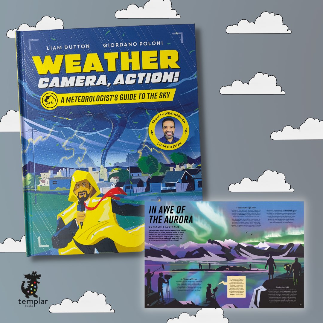 The aurora borealis is one of the fascinating topics covered in my children’s weather book, ‘Weather, Camera, Action!’ It’s full of information about weather and is aimed at 7-11 year olds, but grown ups will find it interesting too. Available here - lnk.to/WCA