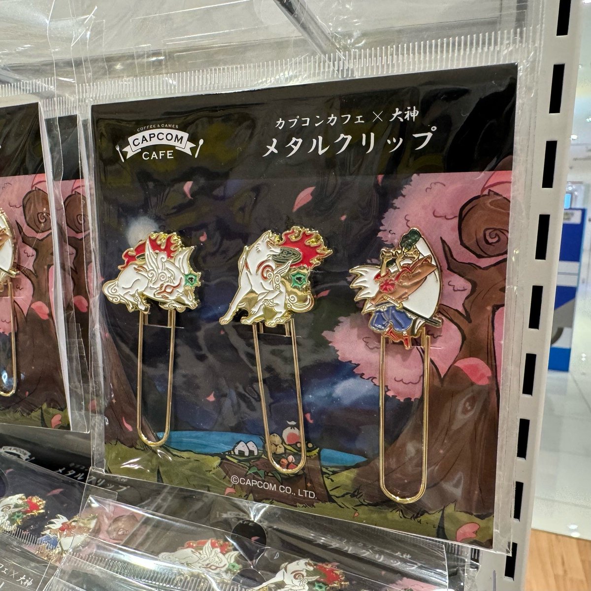大神」シリーズ グッズをご紹介！ □大神 メタルクリップ(3個セット 