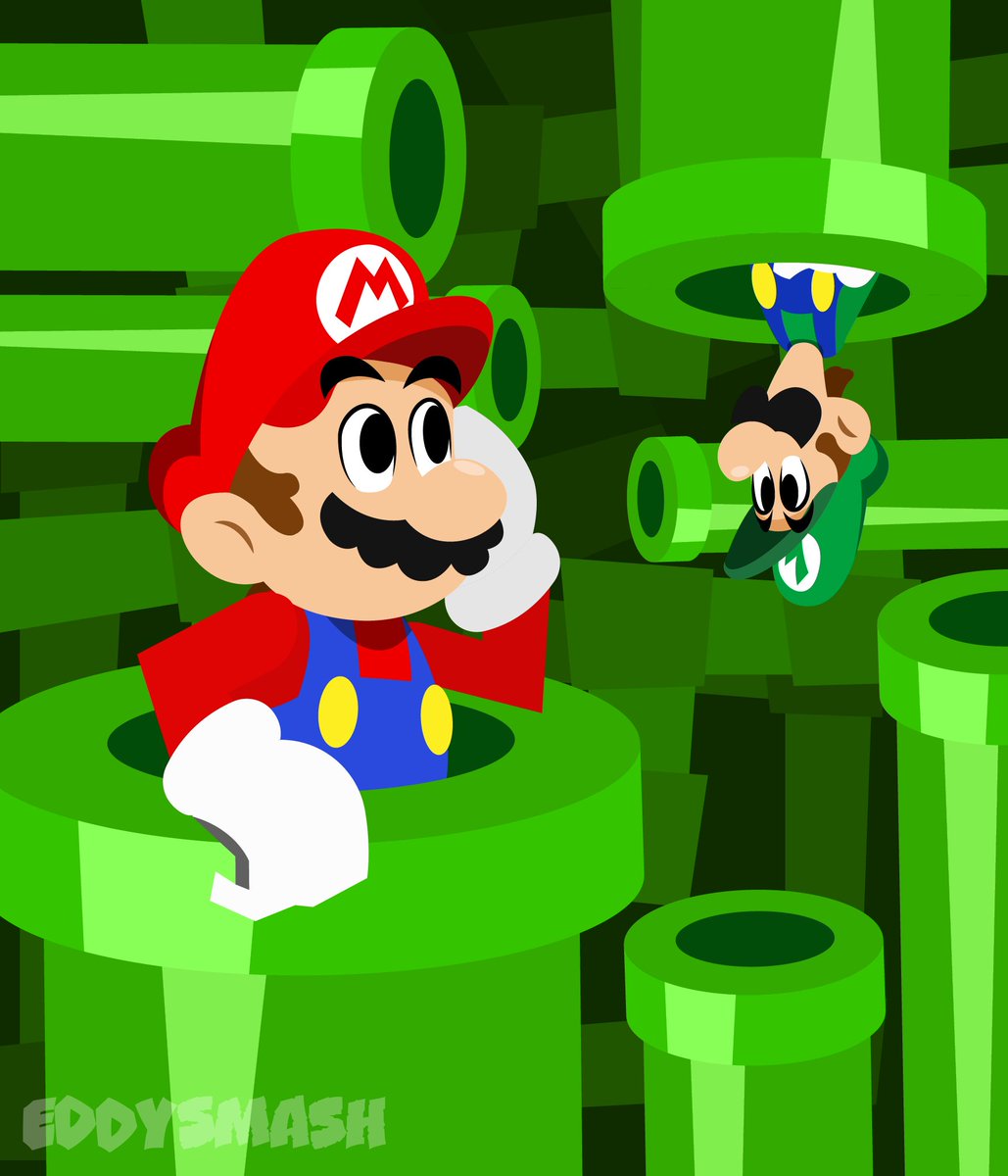 The Bros in the Pipe Maze 🍄💫
(Super Mario Bros.)

#Mario #Luigi #SuperMario #SuperMarioBros