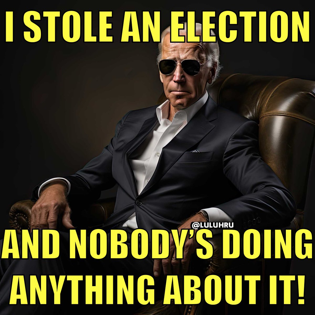 How many of you agree Joe Biden stole the 2020 election?