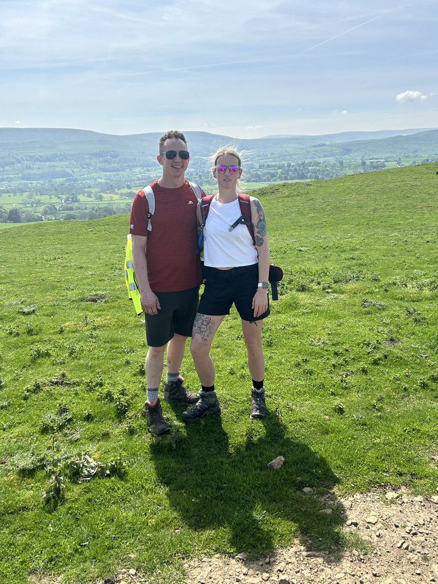 A little marathon today in Yorkshire 🥾