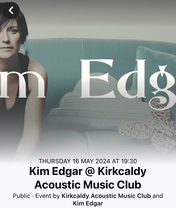 Looking forward to performing at Kirkcaldy Acoustic Music club this Thursday! @JoyRidesEdin will be joining me on BVs for some of the set. Please come! Tix: kirkcaldyacousticmusicclub.co.uk/product/kim-ed… #livemusic #acousticmusic #ontheroadagain #letthemusicplay