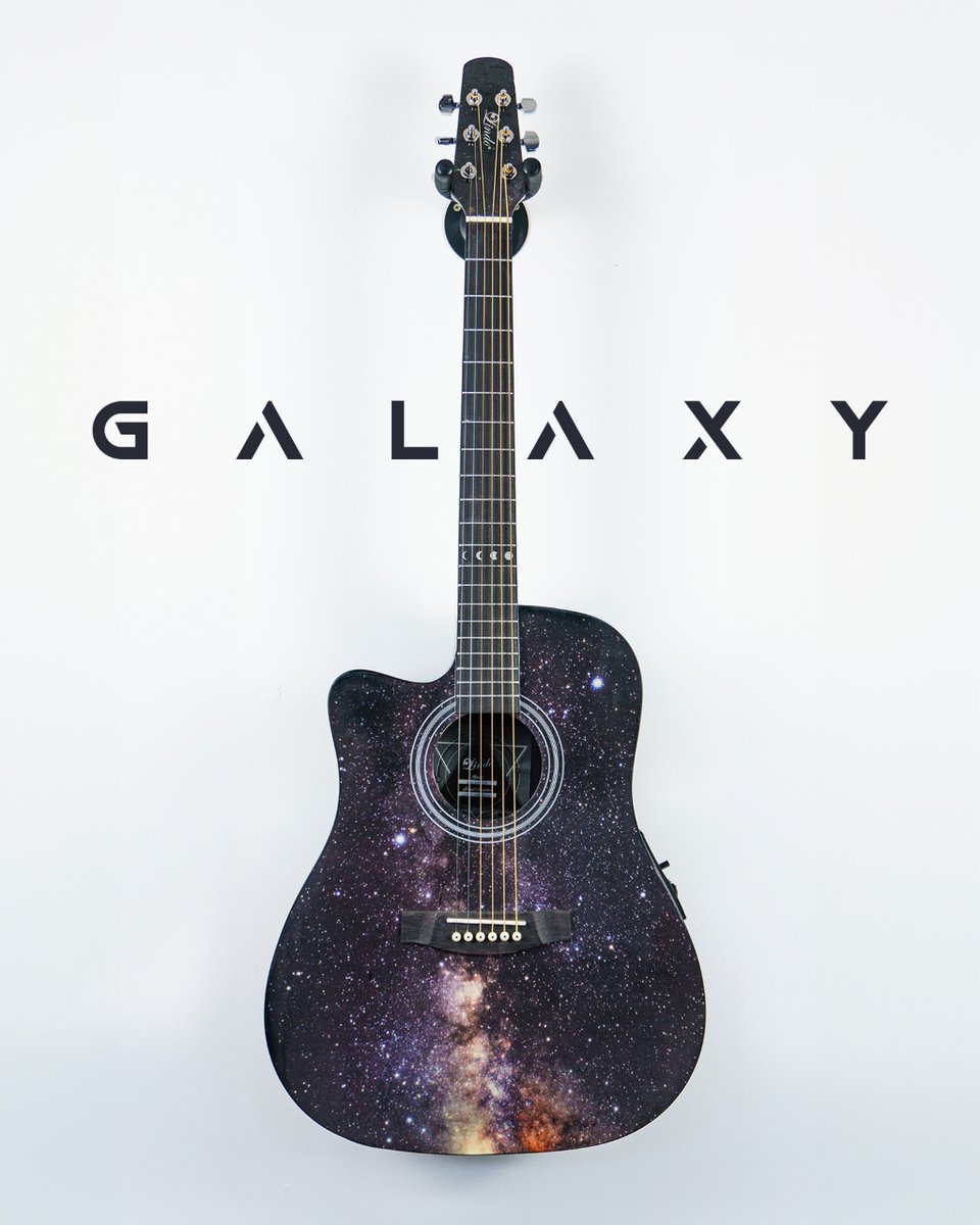 ONLY LEFTIES REMAINING! The Lindo Galaxy is a stunning guitar designed to celebrate the breathtaking beauty of the universe.

#lindoguitars #acousticguitar #electroacoustic #lefthandedguitar #leftyguitar
