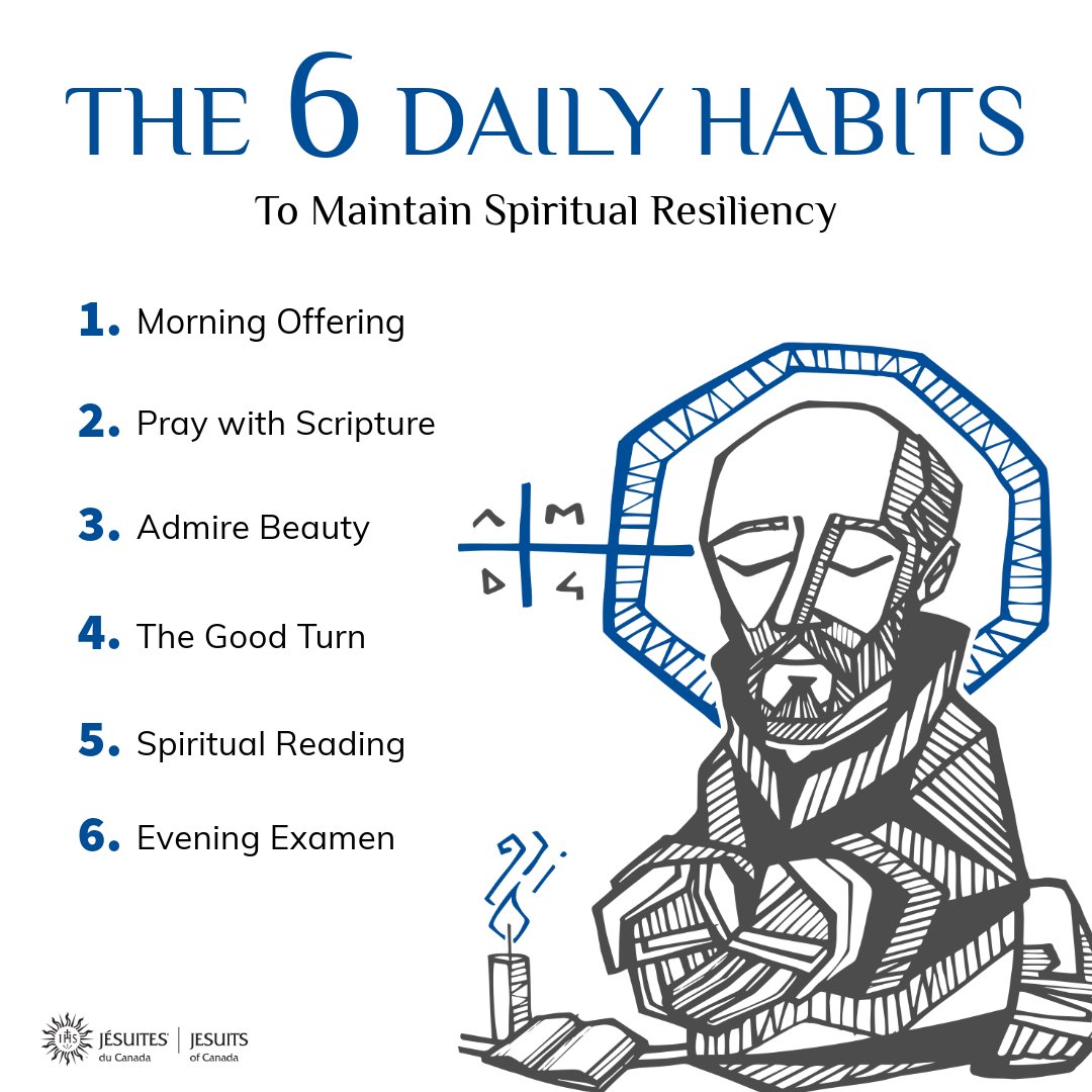 At times, it can be challenging to prioritize prayer and spiritual practices in our busy lives. Drawing from the Ignatian tradition, Fr. John O’Brien, SJ, suggests gradually incorporating these six daily habits into your life. bit.ly/44yZ4bO