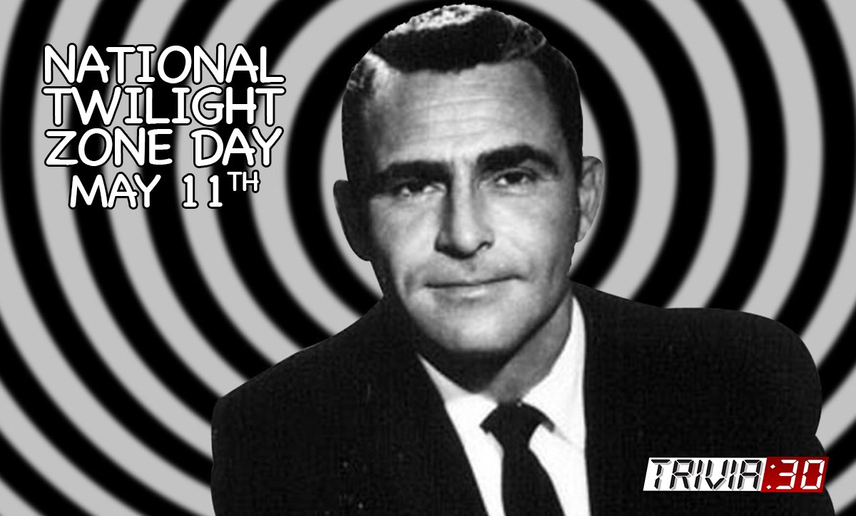 'You're traveling through another dimension, a dimension not only of sight and sound but of mind. A journey into a wondrous land whose boundaries are that of imagination. That's the signpost up ahead - your next stop, the Twilight Zone!'
#trivia30 #wakeupyourbrain #twilightzone