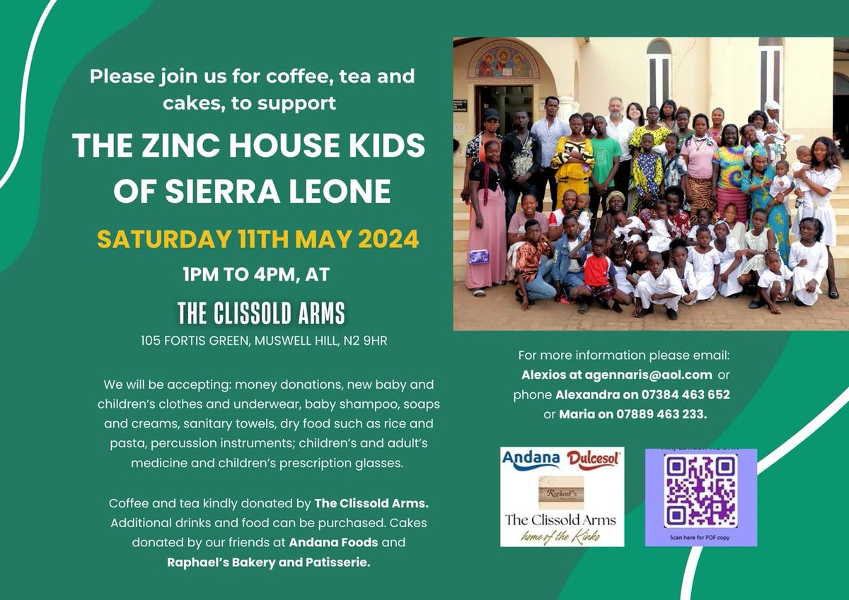 Join us today at 1pm.

#donationsmakeadifference #muswellhill #eastfinchley #northlondon