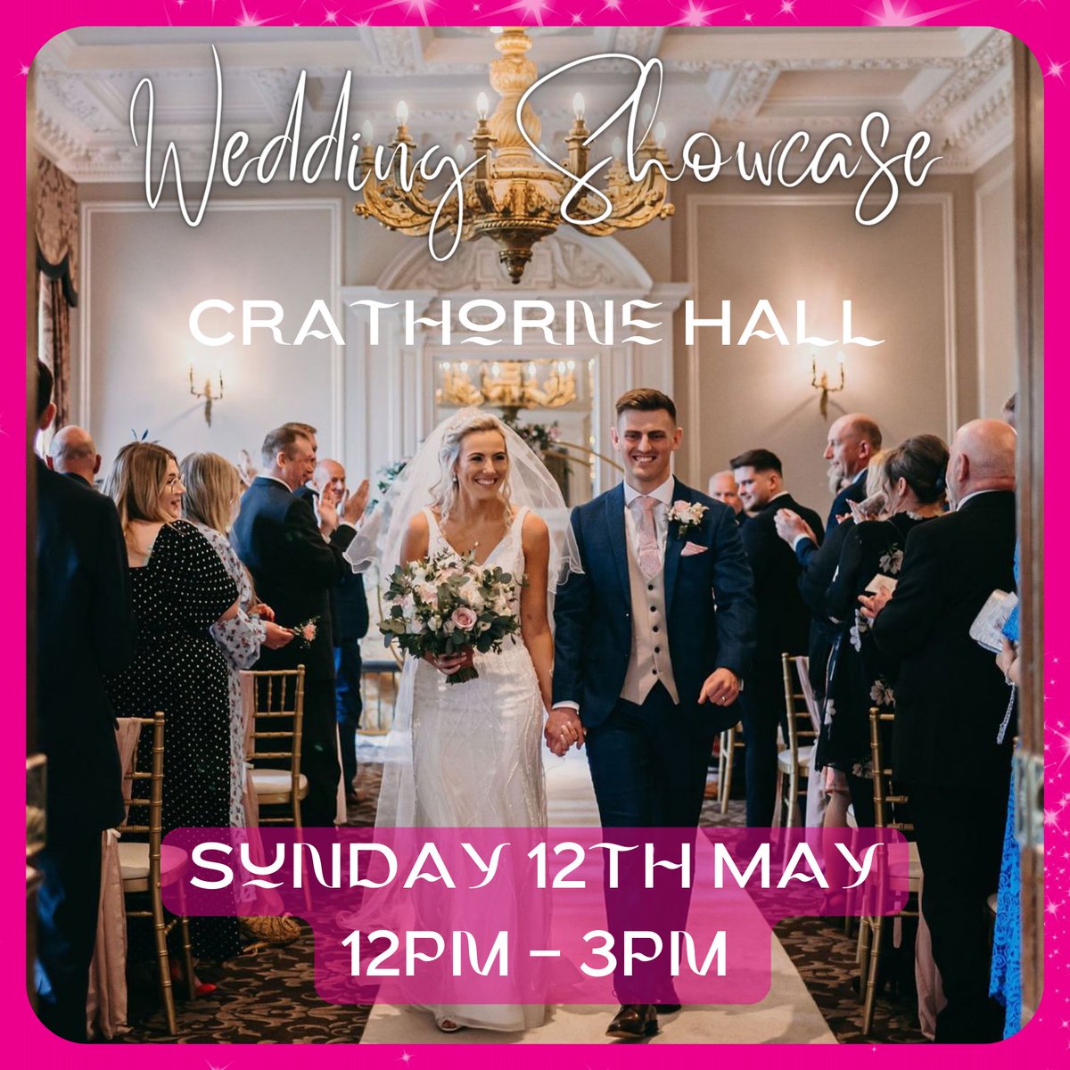 Say 'I do' at these wonderful 𝘄𝗲𝗱𝗱𝗶𝗻𝗴 𝘀𝗵𝗼𝘄𝗰𝗮𝘀𝗲𝘀 coming up tomorrow, Sunday 12th May! 💖 @TheRedworthHall 11am- 2pm 💖 Crathorne Hall 12pm - 3pm All the inspiration you need to plan the perfect day. 💍🎉 #weddingshowcase #weddinginspo #happilyeverafter