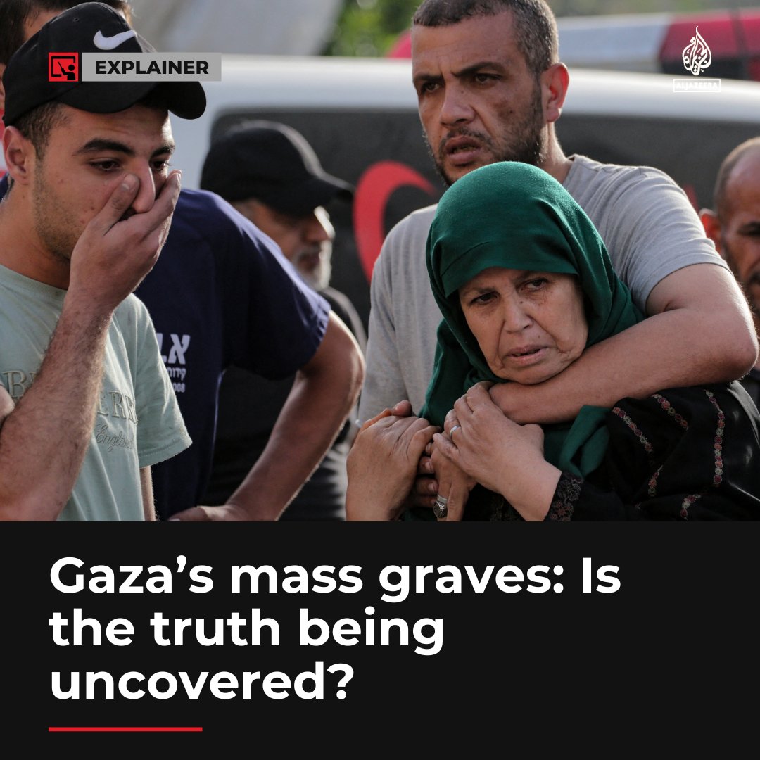 Calls for an independent inquiry are mounting as more burial sites are found across Gaza aje.io/942n5w
