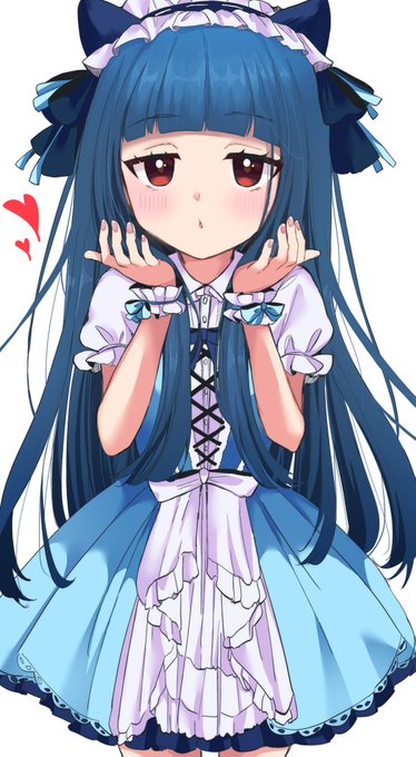 「blue dress ribbon」 illustration images(Latest)｜4pages