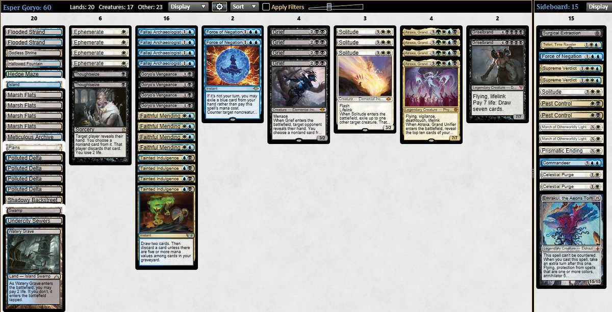 BigBossAardos's tweet image. Back to back top8s with Goryo 😅 Imagine people still believe Magic is mostly luck based game, when all you have to do is #hardtesting with #teamKCT @WrzoBuMTGO @Xerk_MTGO