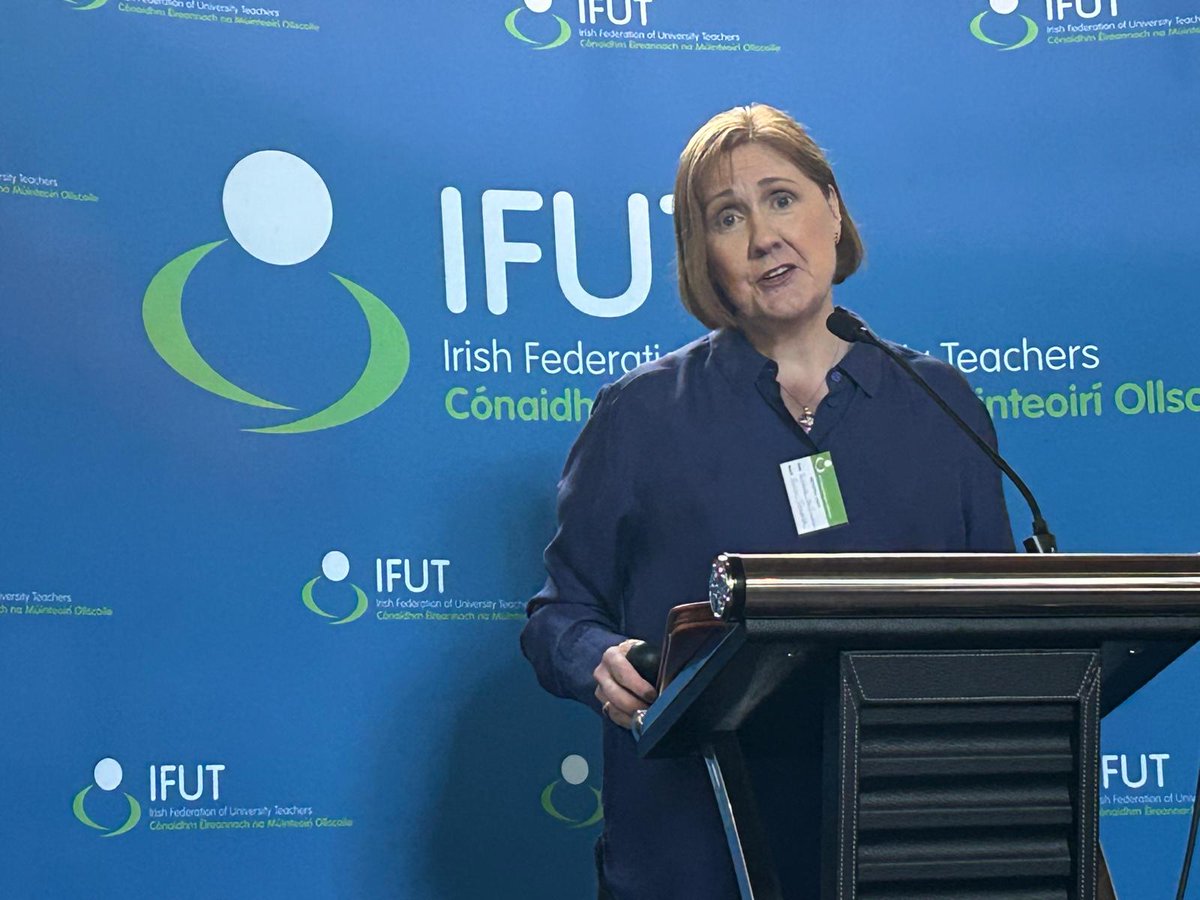 IFUT (@ifut) on Twitter photo Prof <a href="/ProfMcGilloway/">Sinรฉad McGilloway</a> presents at #IFUTADC2024 on the critical issue of mental health in academia. Exploring challenges and solutions, her insights emphasise the urgent need for a sustainable approach to mental wellbeing in HEIs. #MentalHealthMatters Prof <a href="/ProfMcGilloway/">Sinรฉad McGilloway</a> presents at #IFUTADC2024 on the critical issue of mental health in academia. Exploring challenges and solutions, her insights emphasise the urgent need for a sustainable approach to mental wellbeing in HEIs. #MentalHealthMatters