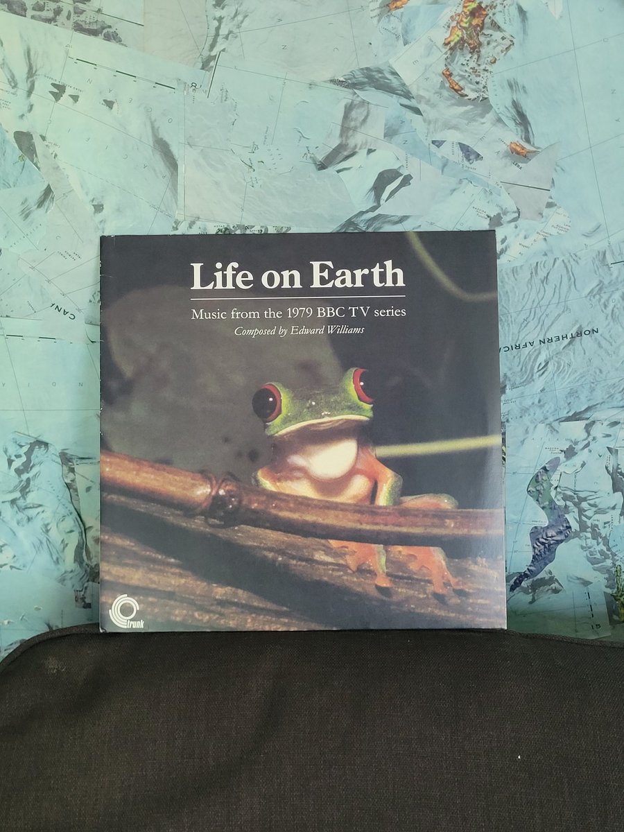 Life On Earth - Edward Williams. 2009 reissue, Trunk Records. Perfect for this sunny morning #NowPlaying