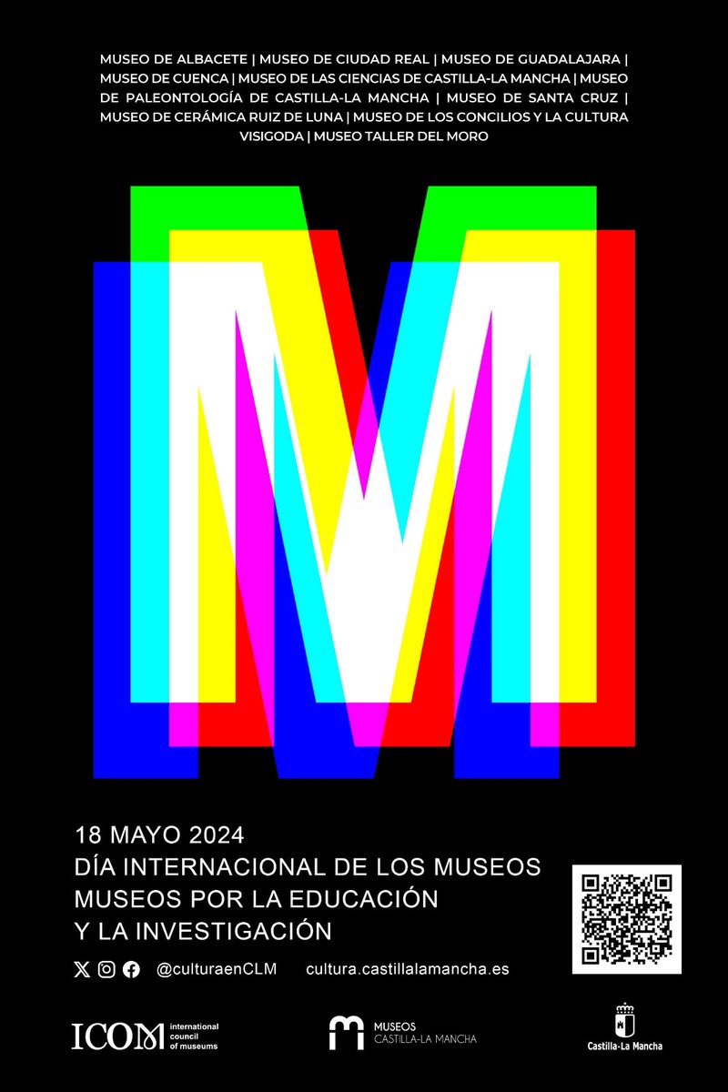 🖼Conferencias, conciertos, exposiciones, visitas guiadas, talleres.. incluso algunos museos abrirán sus puertas en horario nocturno. #Díadelosmuseos: 18 de mayo. #CLM #CastillaLaMancha cultura.castillalamancha.es/diamuseosclm20…