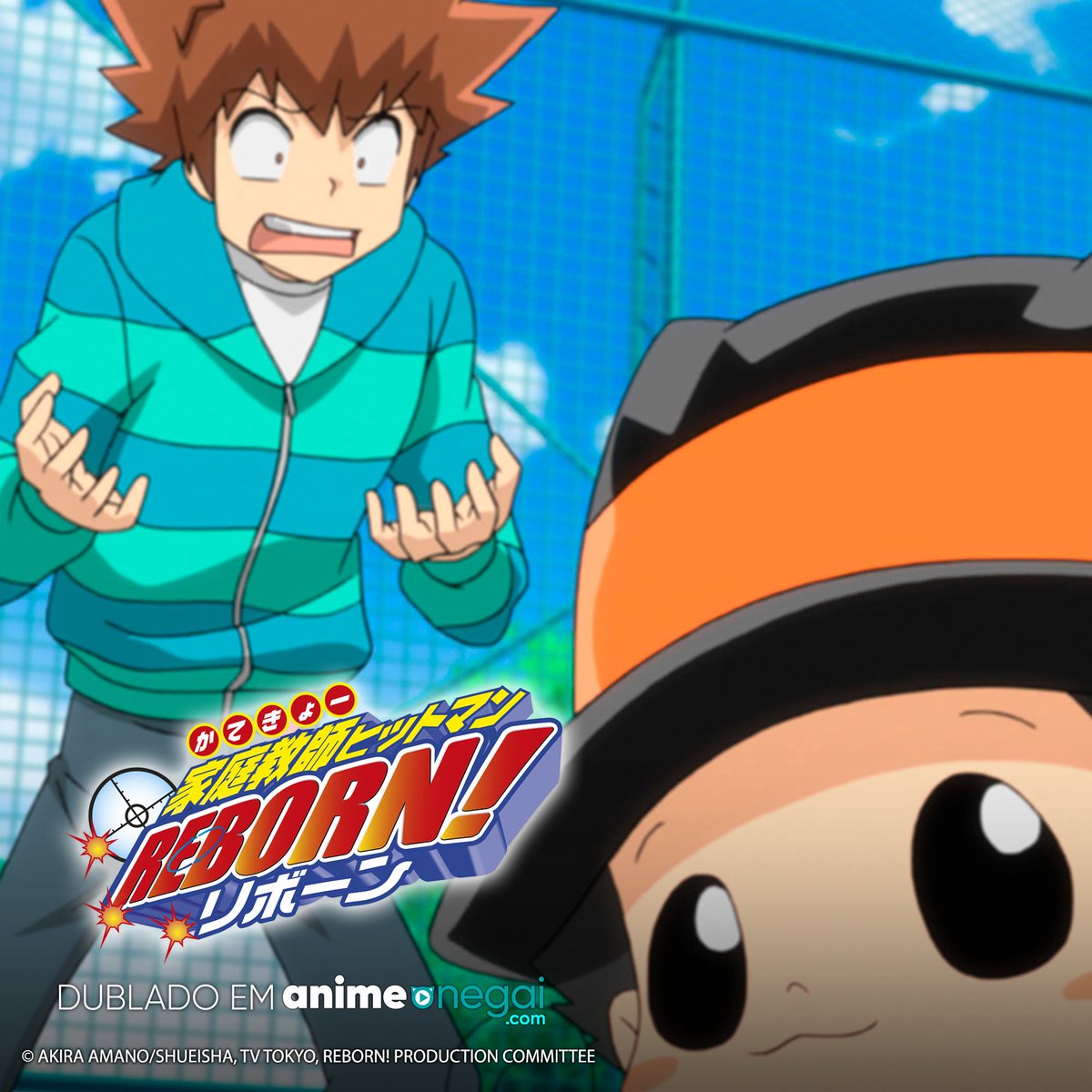 🦎Ele está entre nós! 
🔫A dublagem de Reborn estreou exclusivamente na #AnimeOnegai!
🔥Assine agora para embarcar nessa divertida aventura!
🤯Mostre a sua determinação com #RebornOnegai

#anime #animesbrasil #animedublado