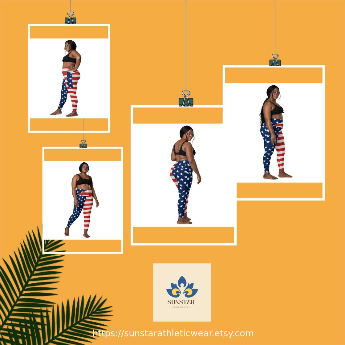 Crossover leggings with pockets,, Proud American Pants, US Patriotic Stars, USA Flag Plus Size Leggings #WomensClothing #Clothing 
$75.00
➤ etsy.me/44xYUBv