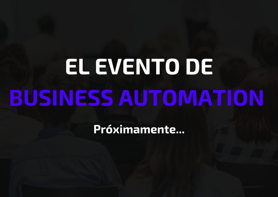 🚨BREAKING NEWS🚨

Próximamente publicaremos fecha del VI Evento del #BusinessAutomation.

6ª edición ya 😱

Y como siempre, cada año mejorando de manera brutal. 

Ya hemos abierto el listado de Early Bird para las personas más ansiosas 👇🏻