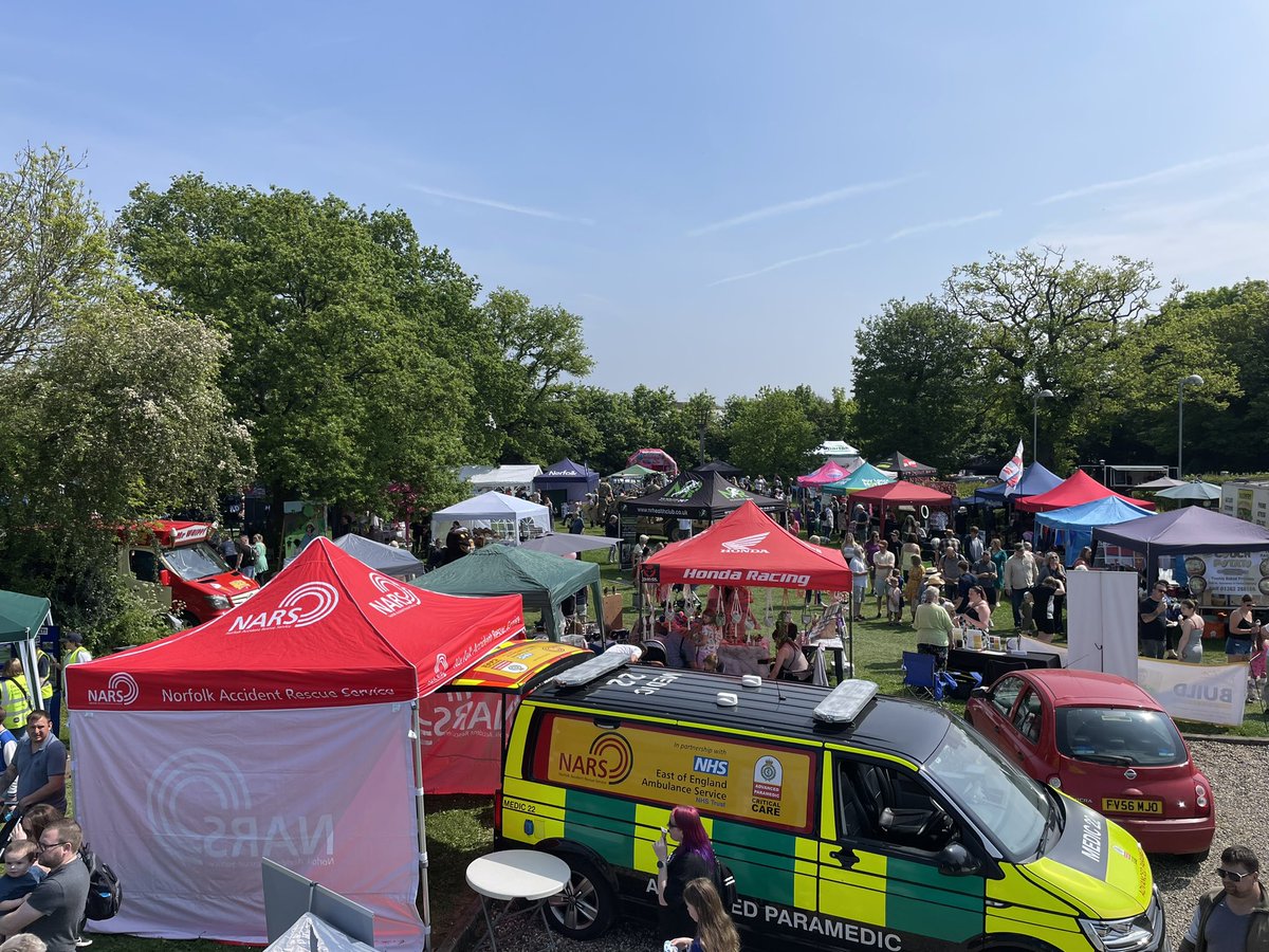 NARS Doctor <a href="/chadchr82/">Chris Chadwick</a> and Fundraising Team Member Steve Y are at a very busy Dereham Day so if you go make sure you say hello!