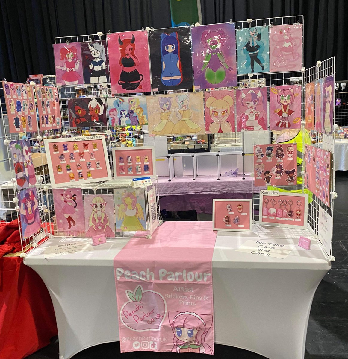 We are at #raiconspring2024! Come see us in artist’s alley!! #Glasgow #acmescotlandcomiccon #raicon #glasgowcomiccon!