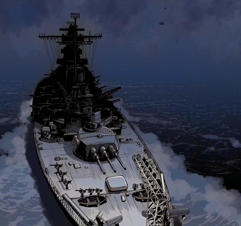戦艦サウスダコタ BB-57