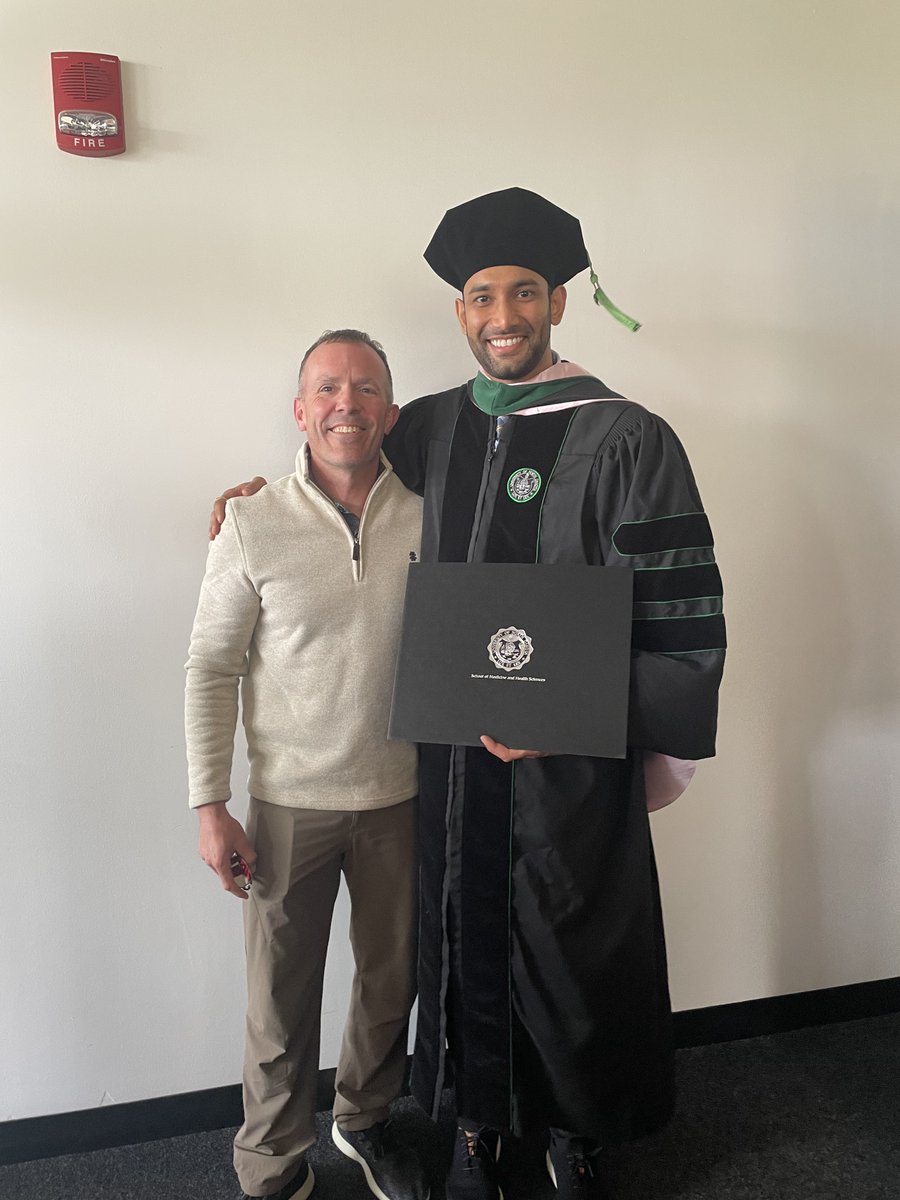 Chad Carroll (@purduetendon) on Twitter photo Congratulations to my good friend and former PhD student on becoming an MD. Great things to come for Dr/Dr. Patel.
PhD, Purdue University, 2020 <a href="/HKPurdue/">Purdue H & K</a>
MD, University of North Dakota, 2024 Congratulations to my good friend and former PhD student on becoming an MD. Great things to come for Dr/Dr. Patel.
PhD, Purdue University, 2020 <a href="/HKPurdue/">Purdue H & K</a>
MD, University of North Dakota, 2024