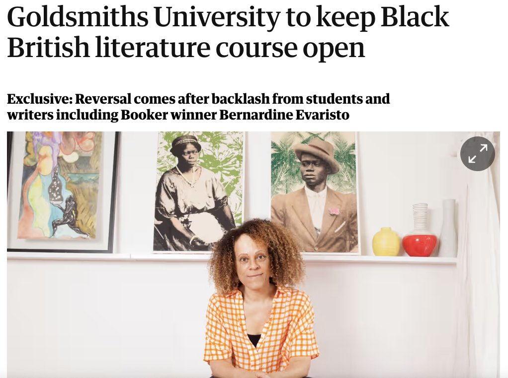 ⚠️Oh dear. You'd think SMT would inform its own staff before going to @GdnUniversities Alas, it’s not about staff, it’s about saving face after @BernadineEvaris & Steve McQueen denounced job cuts. Here's the news: Jobs are still being axed + the course may not survive beyond '26.