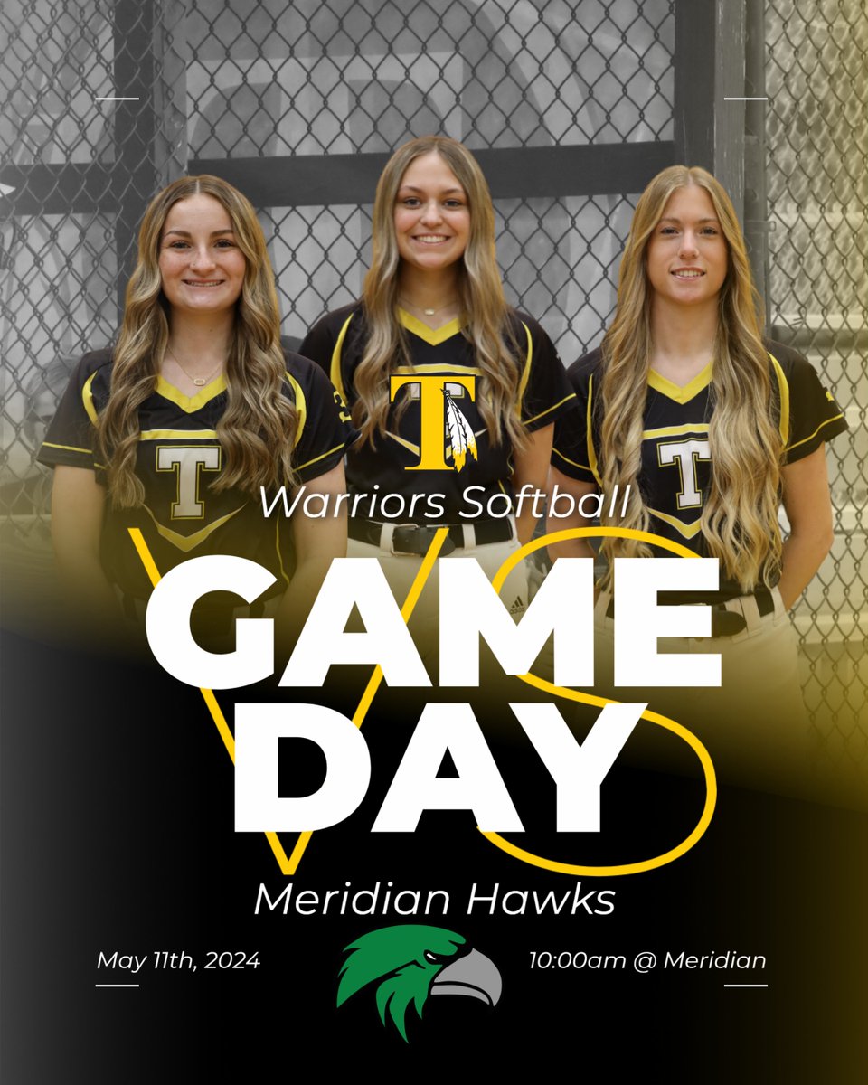 Good luck to our Seniors in their last game of regular season play!  Warriors vs. Hawks at Meridian.  #FearTheSpear