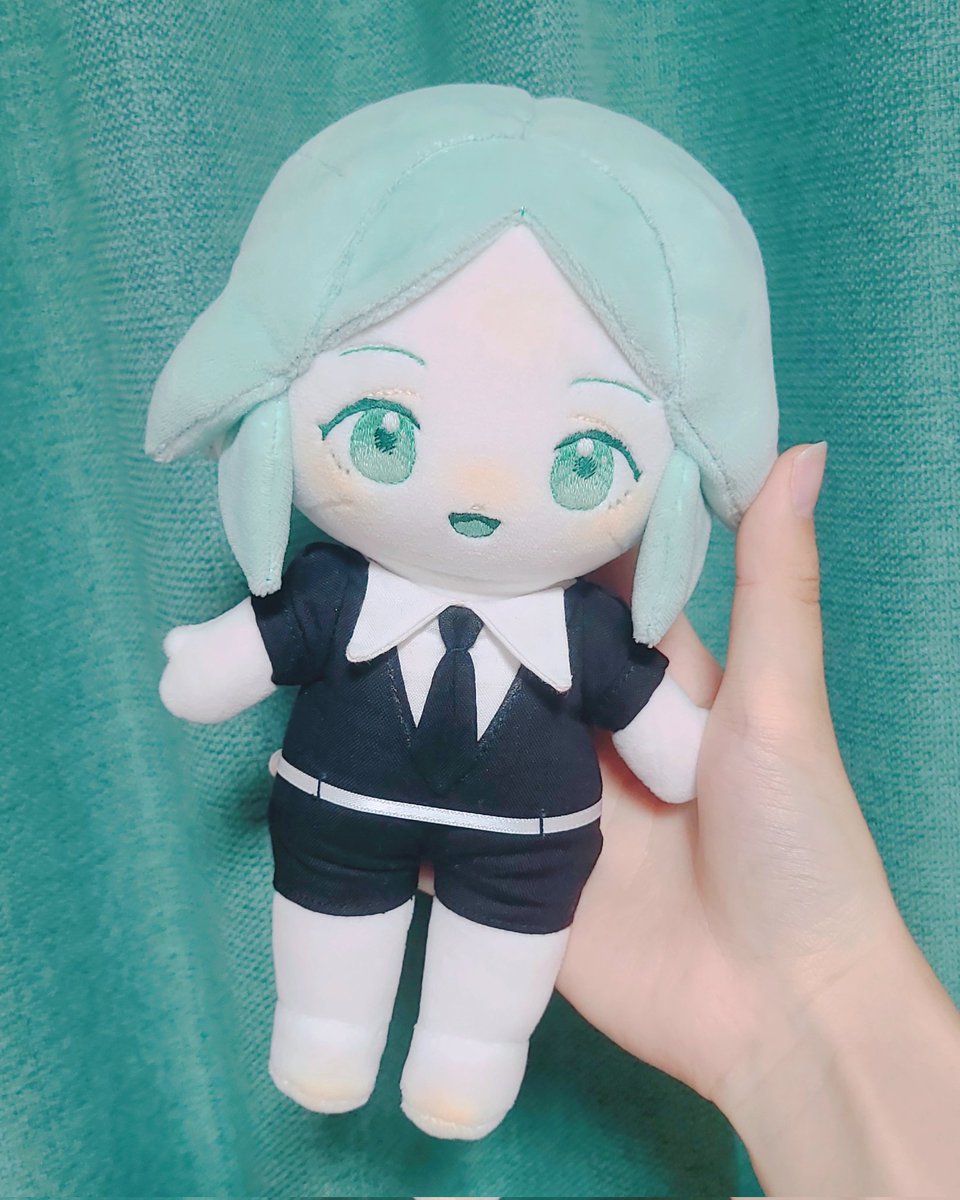 maromayu328saix's tweet photo. 宝石の国💎フォスフォフィライト
のぬいぐるみ完成しました～👏✨ https://t.co/xvxCmR45WA