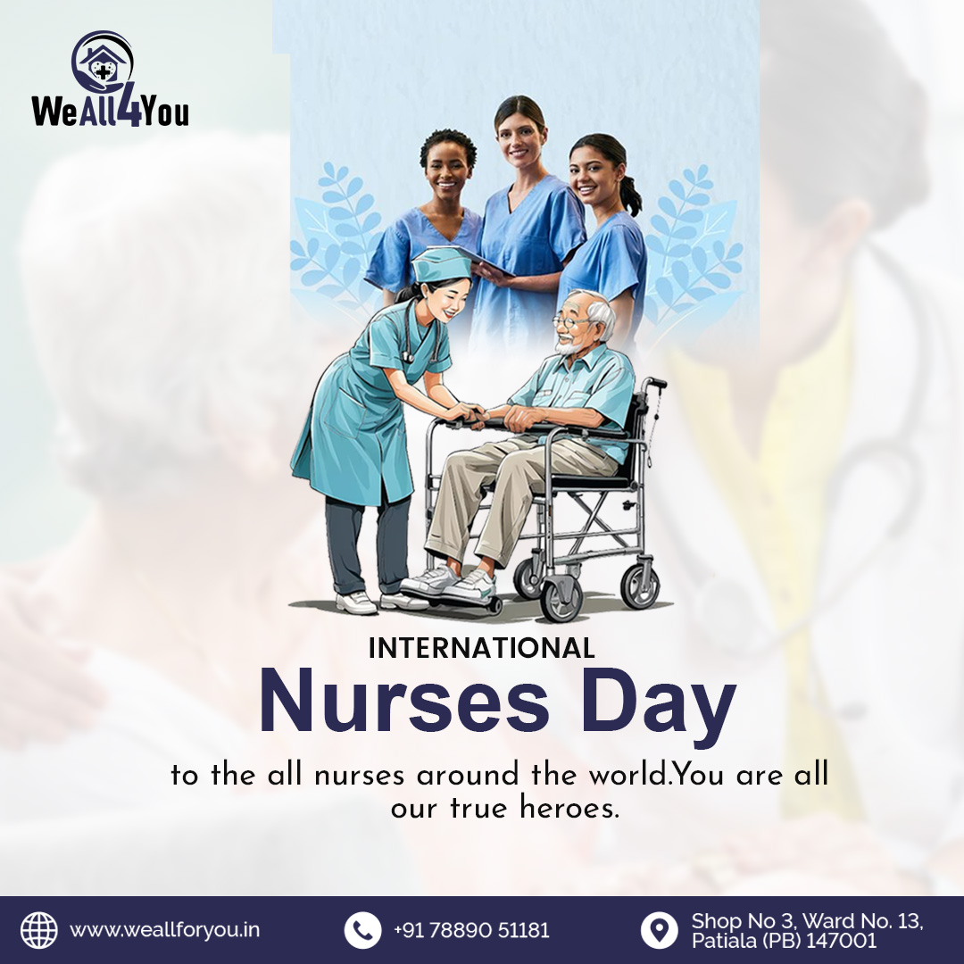 👩‍⚕️ Happy International Nurses Day! 🌟 Thank you to all the incredible nurses for your dedication and compassion in providing care and support to patients worldwide. You are true heroes! 💖

#HomeHealthcare #PatientCare #nurses #eldercare #internationationalnursesday