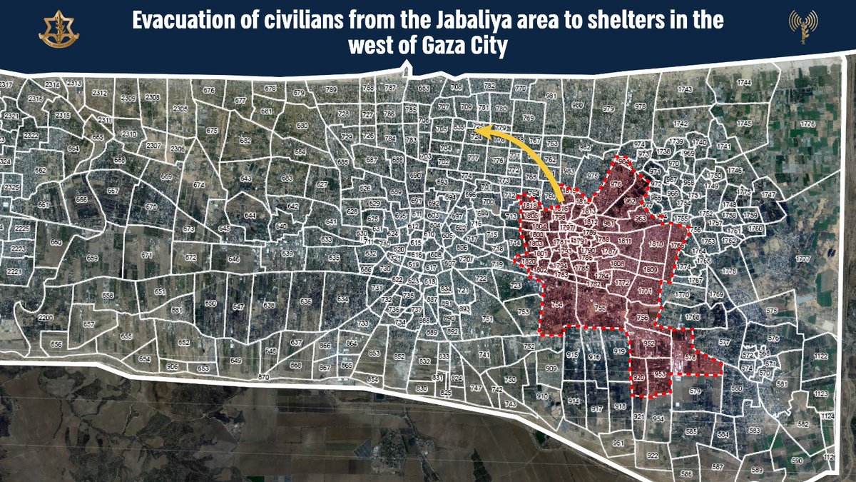 #BREAKING: The @IDF issuing new evacuation orders today. Zones being told to leave include those closer to the heart of Rafah. Also, people in Central/Northern Gaza in and around Jabaliya being told to leave. The IDF fears Hamas is trying to regroup in those areas.