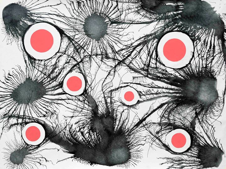 Art of the Day: "Exploflora Series No. 61". Buy at: ArtPal.com/sumitmehndirat…