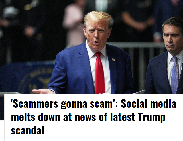 A bombshell report that Donald Trump was under audit after suspicions he defrauded the IRS of more than $100 million in a double-dipping scheme had social meltdown on meltdown Saturday. rawstory.com/trump-taxes-26…