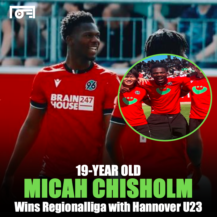 Canadian Centre Back Micah Chisholm of Hannover 96 U23s have just won the German 4th division. The 19 year old is a former Laurier Men’s Soccer & UMSCA League1 Player.

@canucksabroad @ouasport #ouasport #l1omens #l1canada #league1ontario #l1olive
