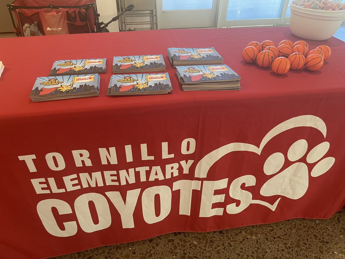🐾Hey Tornillo Coyotes! Don’t forget to stop by at the El Paso Zoo today. We’re passing out registration information today for the 2024-2025.#TISDProud