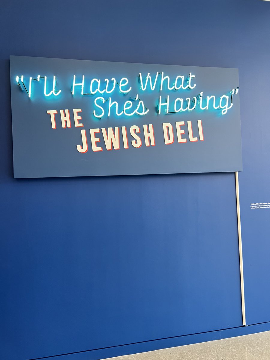 Join us this weekend for Member Previews of “I’ll Have What She’s Having”: The Jewish Deli Members See It First: Sat & Sun, May 11 & 12, 11am-4pm Tickets: bit.ly/4aNHTW9 Membership: bit.ly/3Bbbetv