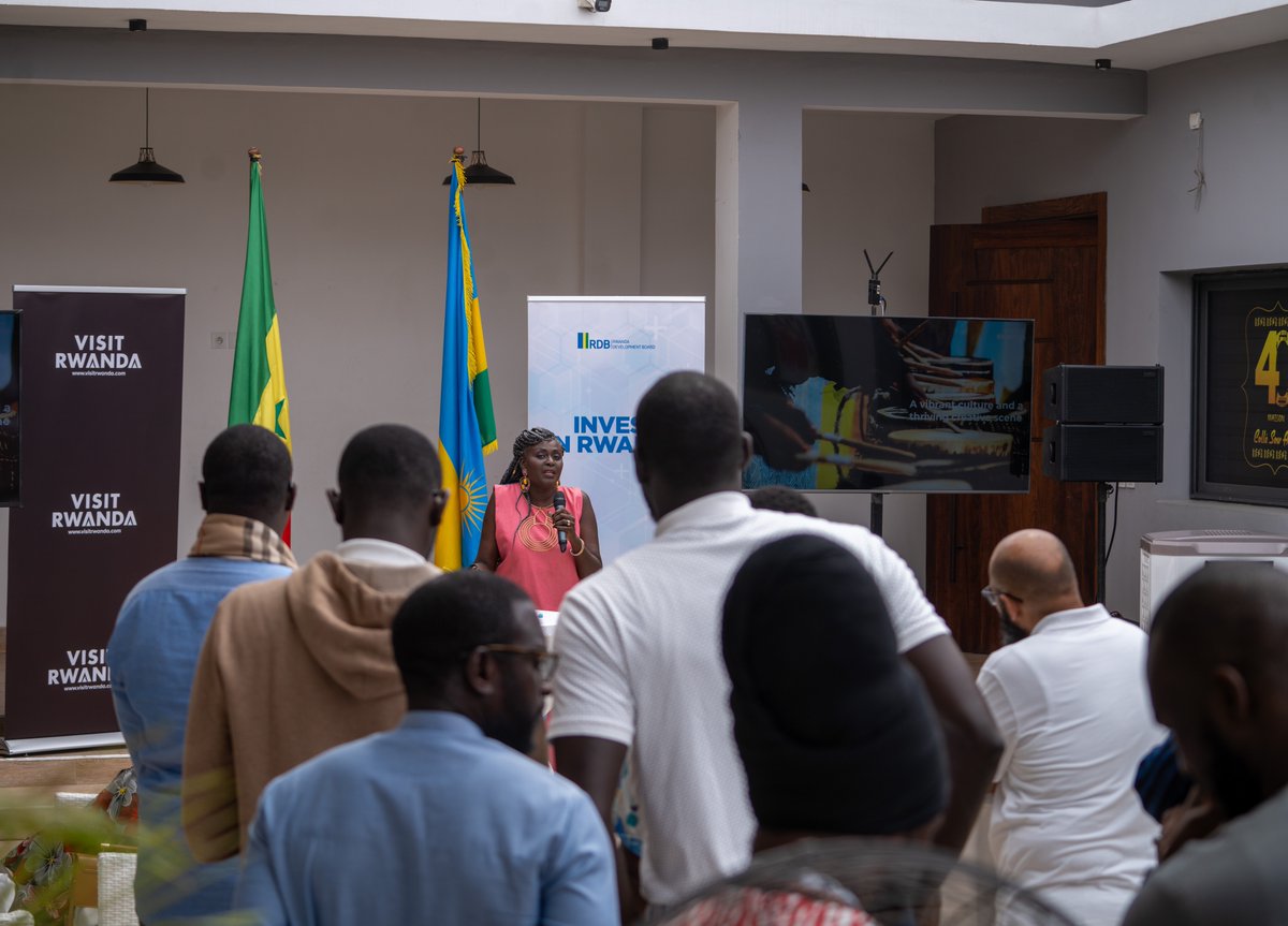 Le @RDBrwanda et l'Ambassade du Rwanda au Sénégal ont organisé un brunch exclusif à Galoya, Dakar ! L'événement a rassemblé des investisseurs rwandais, le Conseil des investisseurs sénégalais, des personnalités influentes sénégalaises, et des chefs d'entreprise. L'objectif…