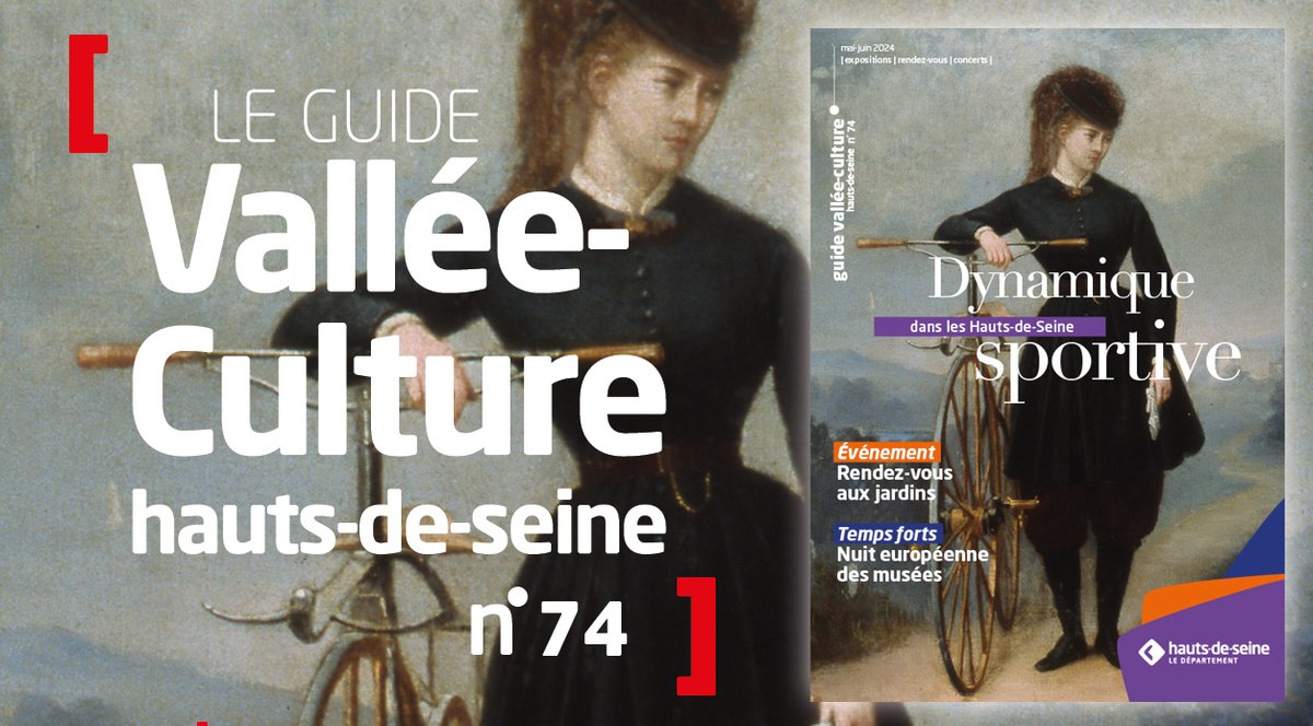 📣Votre guide Vallée-Culture mai-juin est disponible❗ 🗞Découvrez l’actualité #culturelle du département des #HautsdeSeine, temps forts, expositions et événements. 👉hauts-de-seine.fr/publications/l… @DestinationHDS @hautsdeseinefr