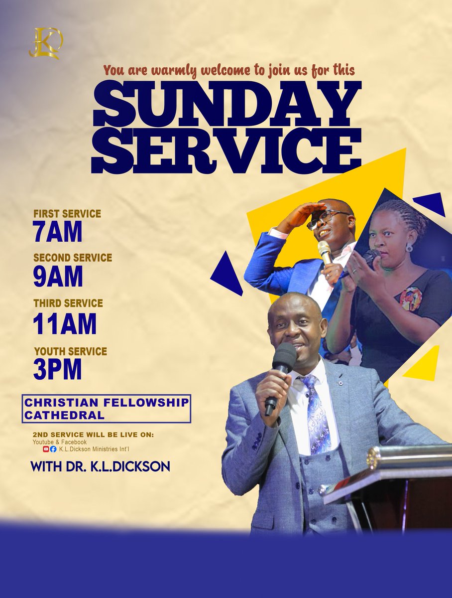 A special invitation to our Sunday Services. 

We have children's church in all services. 

#SundayService 
#CFCFortPortal
#YearOfTheLordsGoodness