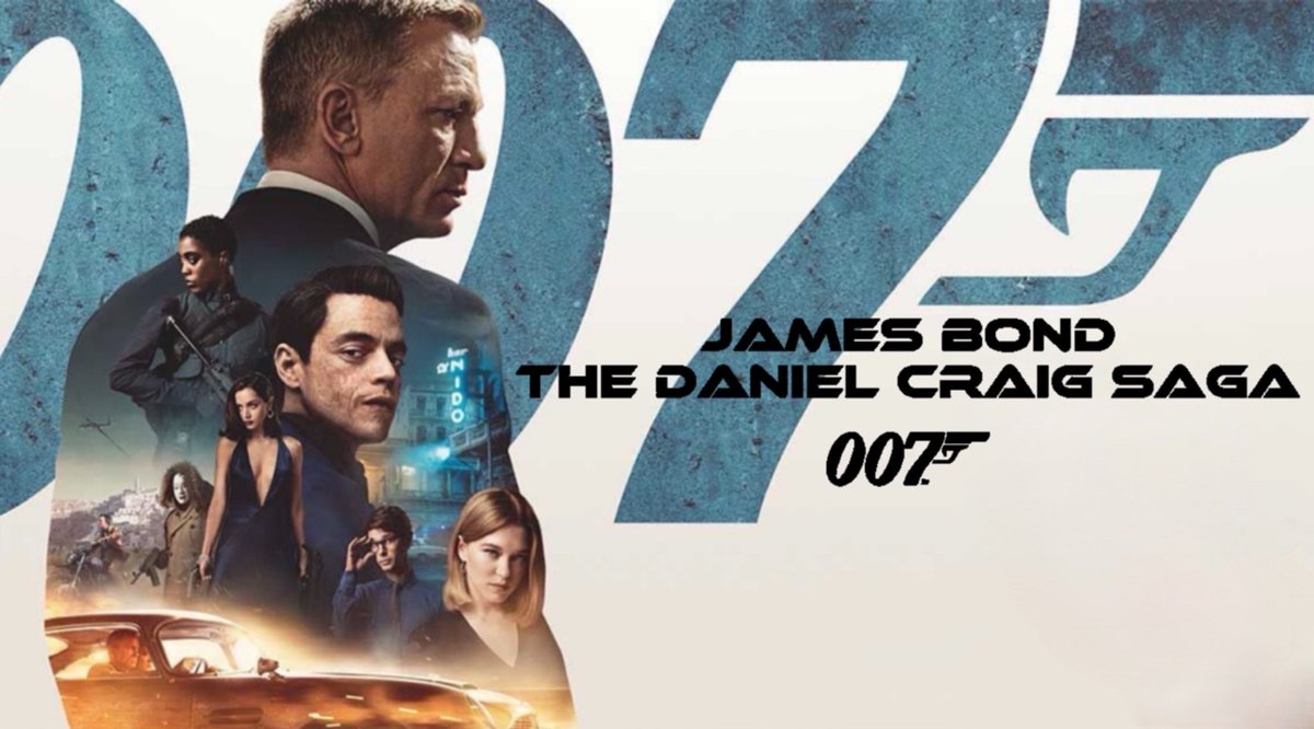Catch the premiere for the fanmade trailer I made James Bond 007: The Daniel Craig Saga in 30 minutes! youtu.be/GLO4fGWoeB0?si… #JamesBond #OO7 #CasinoRoyale #QuantumOfSolace #Skyfall #Spectre #NoTimeToDie #MGM #SonyPictures #UniversalPictures #EonProductions #Danjaq