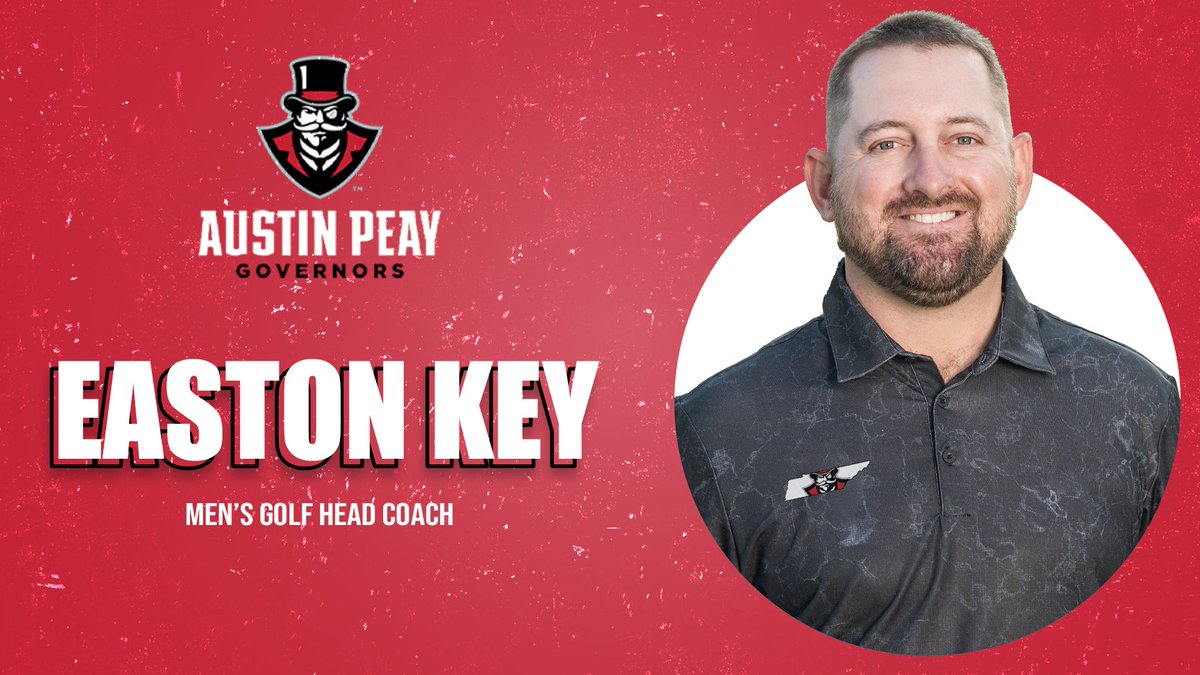 letsgopeay's tweet photo. 𝗪𝗘𝗟𝗖𝗢𝗠𝗘 𝗧𝗢 #𝗦𝗧𝗔𝗖𝗛𝗘𝗩𝗜𝗟𝗟𝗘 🎩⛳️

@GJHJ has announced that @KeyEaston has been named the Governors new head men's golf coach!

🗞️ --> https://t.co/YZ6GBf29zj

@GovsMGO | #LetsGoPeay https://t.co/Dvpunmu7IJ